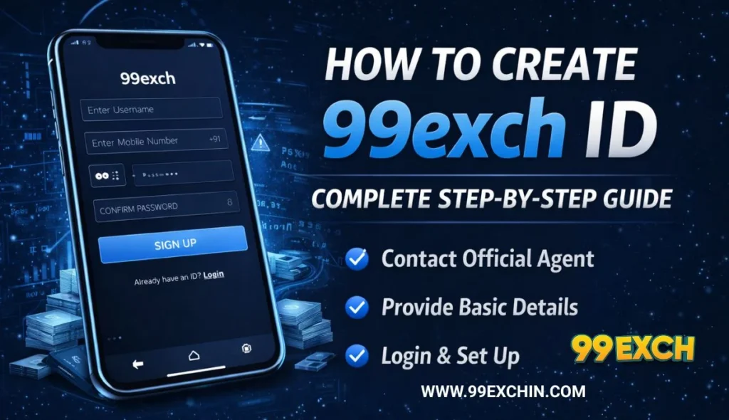 How to Create 99exch ID