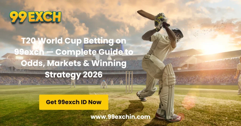T20 World Cup Betting on 99exch — Complete Guide to Odds, Markets & Winning Strategy 2026