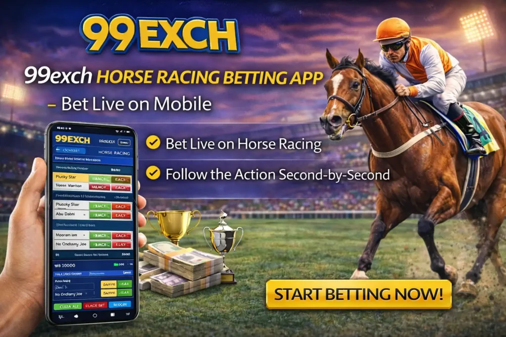 99exch Horse Racing Betting App – Bet Live on Mobile
