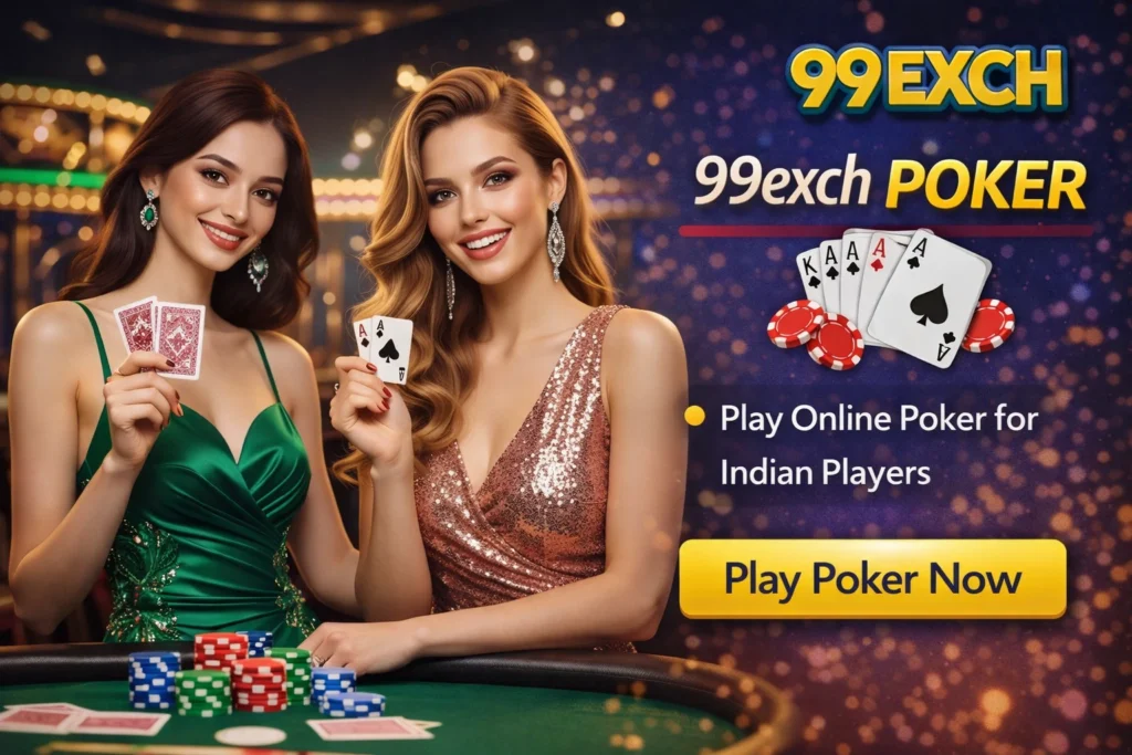 99exch Poker – Play Online Poker for Indian Players