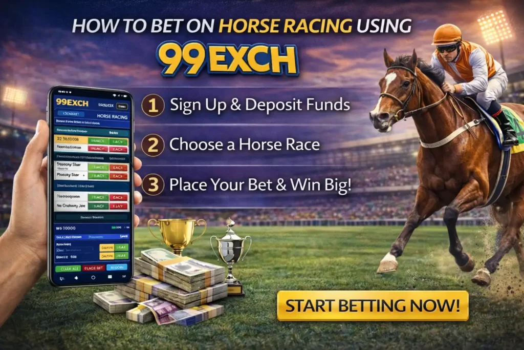 How to Bet on Horse Racing Using 99exch (Step-by-Step)