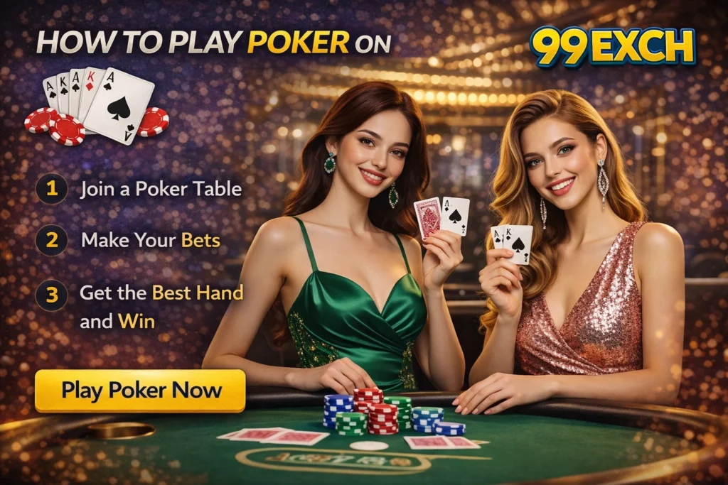 How to Play Poker on 99exch