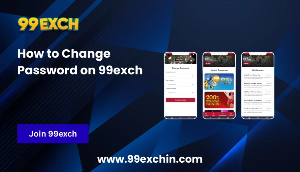 How to Change Password on 99exch