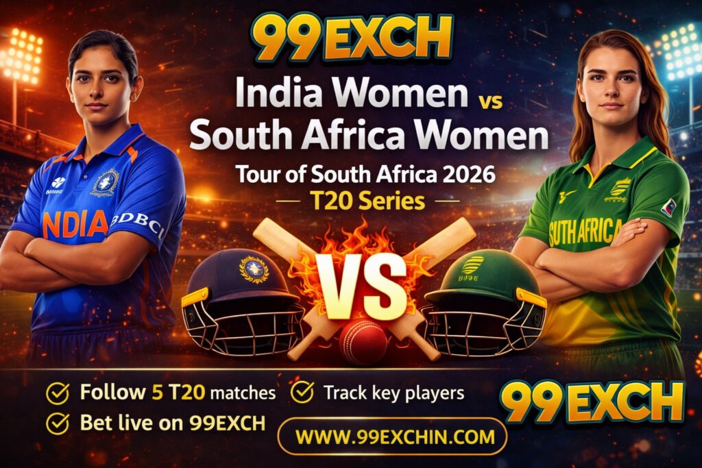 99exch Match Analysis India W Tour of SA W 2026 T20 Series
